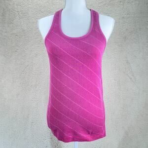 Lululemon Racerback Swiftly Tech Hot Pink Women Size 6 Seamless Lightweight Run